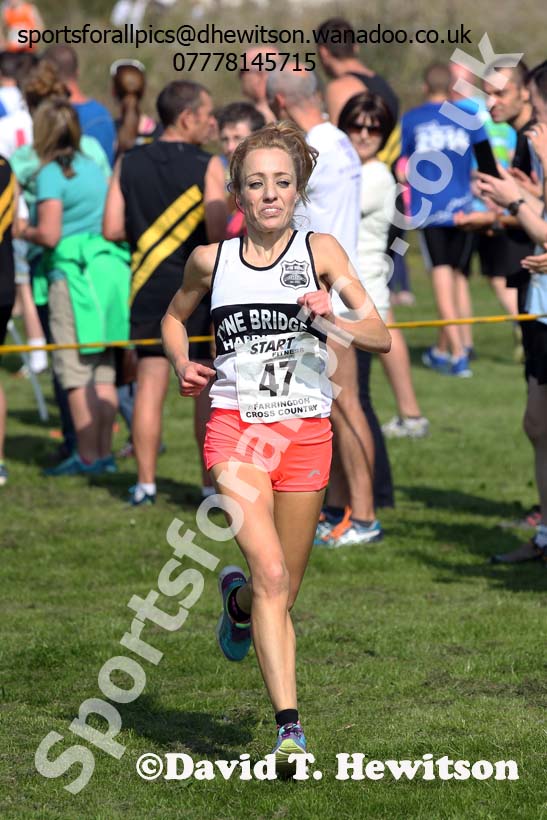 Senior womens Sunderland Harreirs Cross Country. Photo: David T. Hewitson/Sports for All Pics